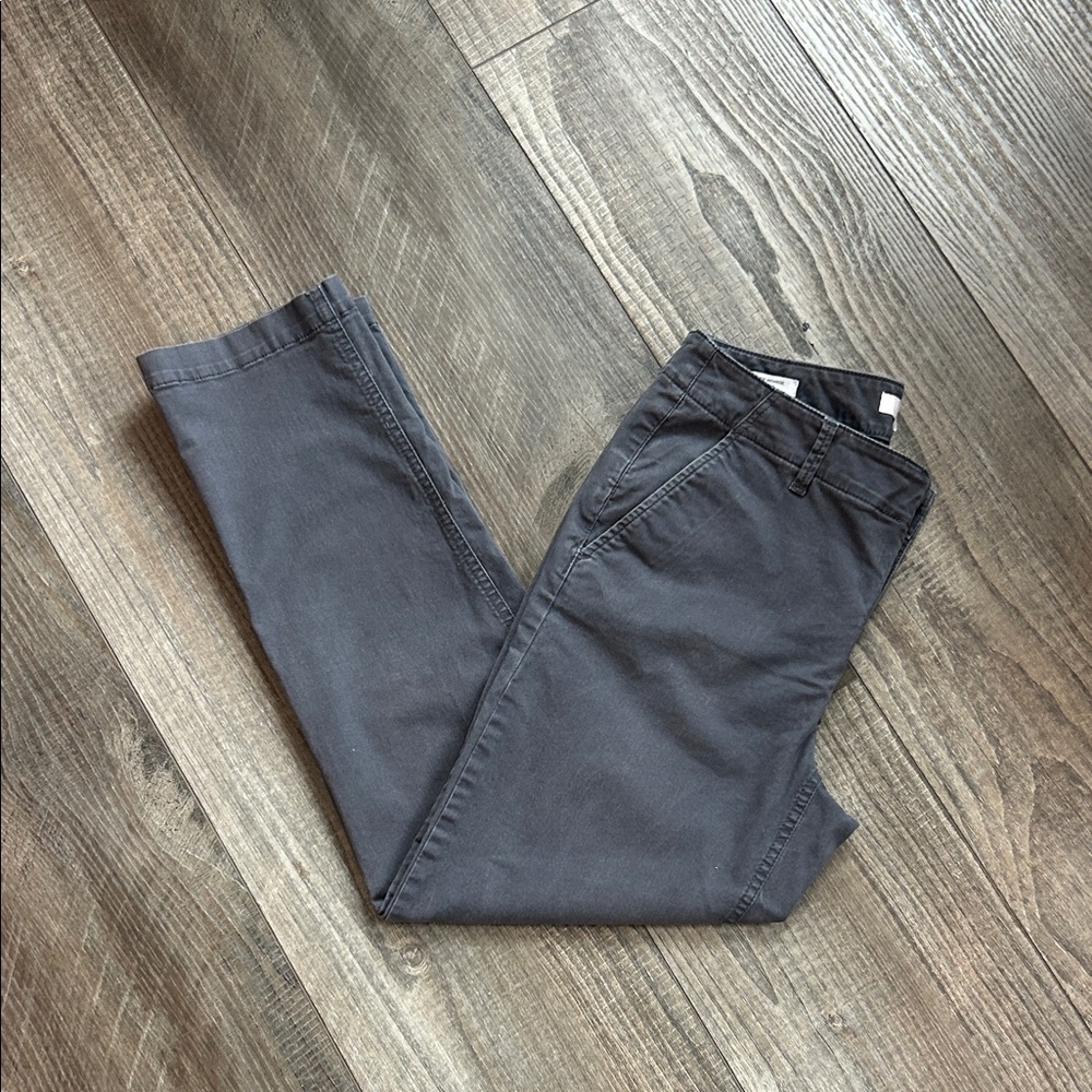 Ann Taylor LOFT the Monroe slim pants in gray